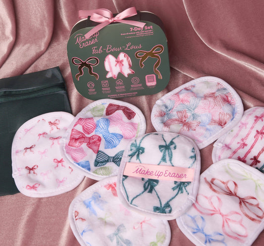 Fab-BOW-lous 7-Day Makeup Eraser Set